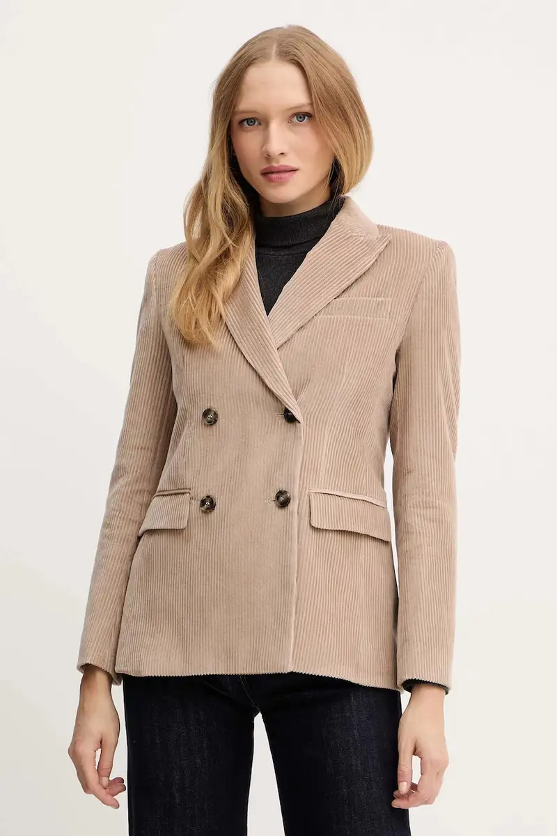 blazer con aggiunta di lana KATANGA colore beige 2525046062600