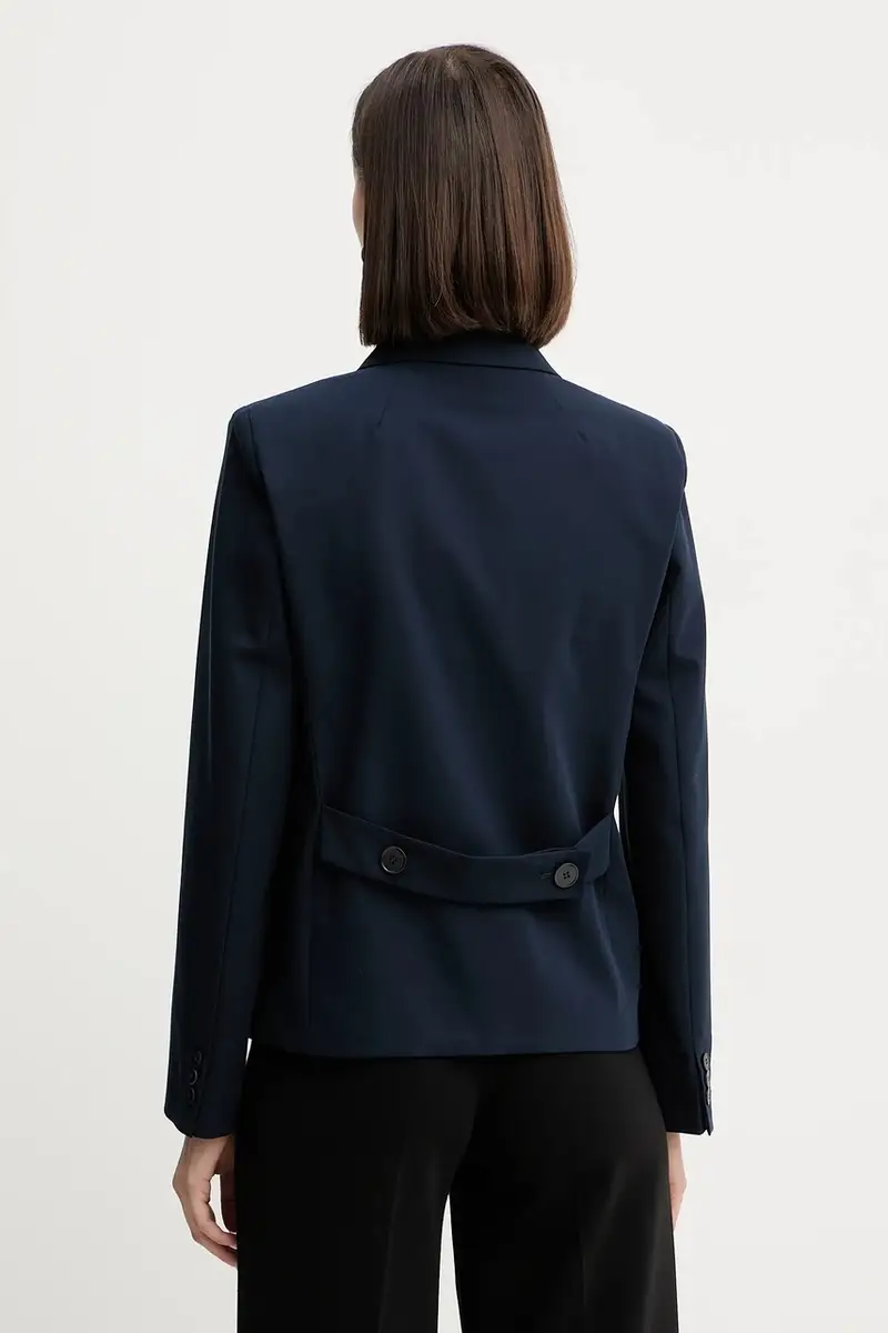 blazer in cotone TAPPETO colore blu navy 2525046061600 miniatura 3