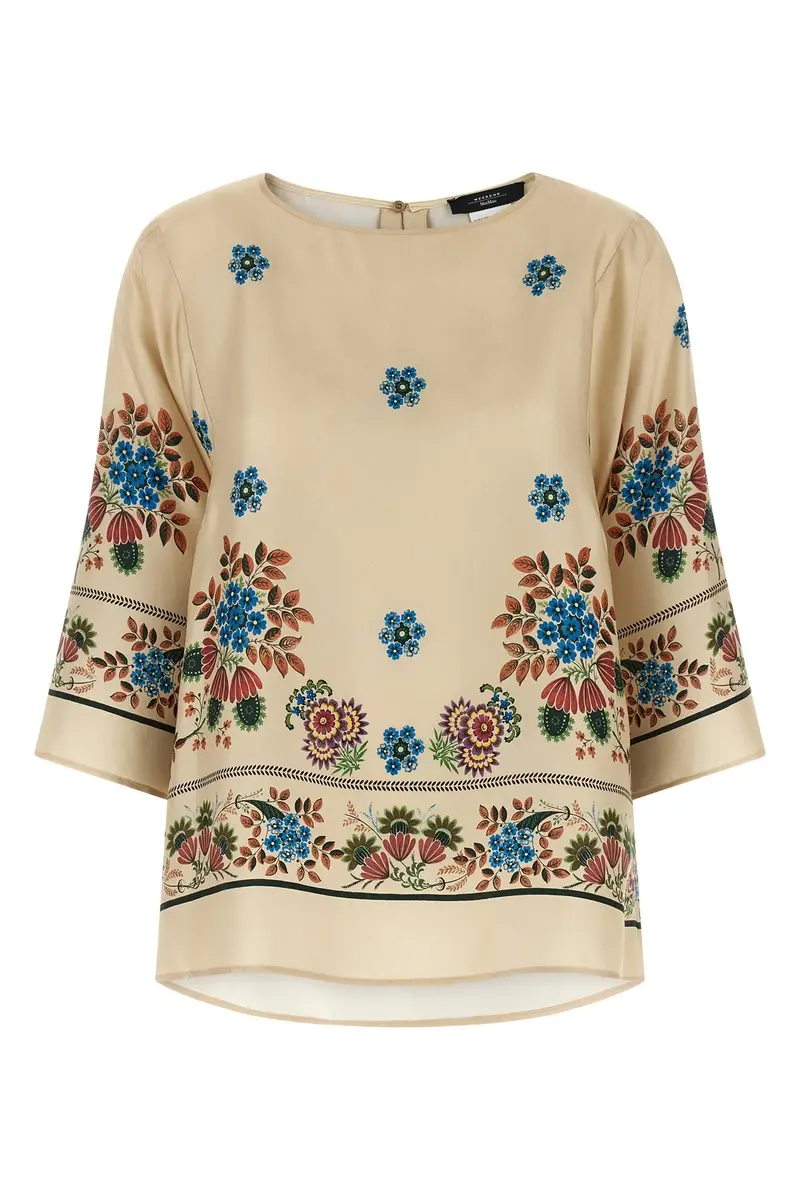 Blusa Wkdsamba Beige