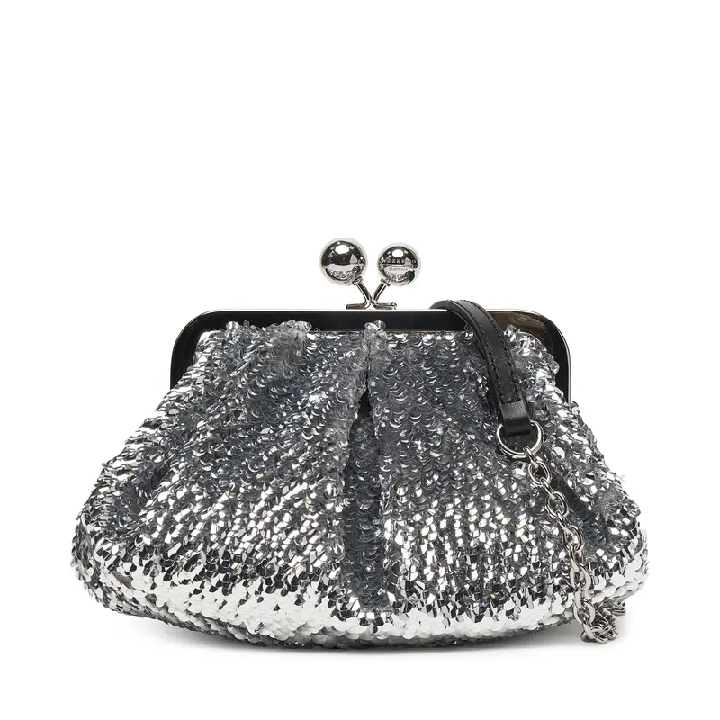 Borsetta Weekend Max Mara 2615511094650 Argento