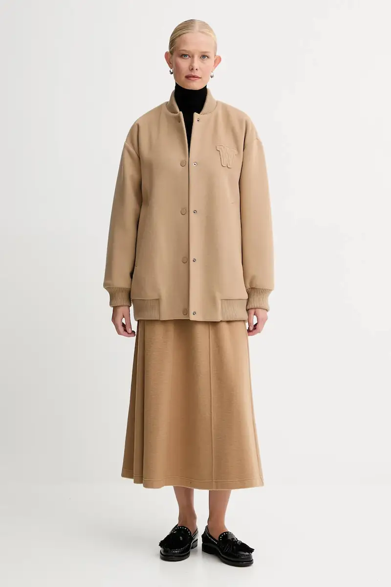 camicetta a maniche lunghe con lana TESEO colore nero 2525946052600 miniatura 2