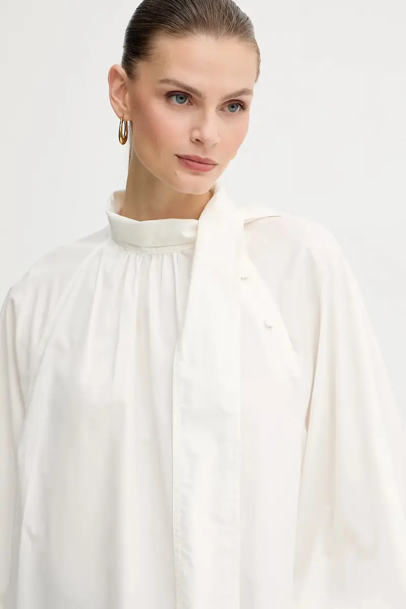 camicetta in cotone BURGOS Beige miniatura 4