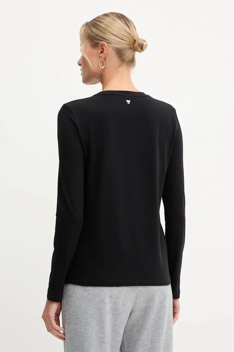 camicia a maniche lunghe ALIAS colore nero 2525946042600 miniatura 3