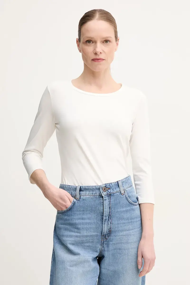 camicia a maniche lunghe colore bianco 2515971021600