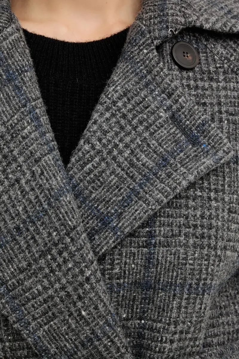 cappotto con lana SESTRI colore grigio 2525016122600 miniatura 5