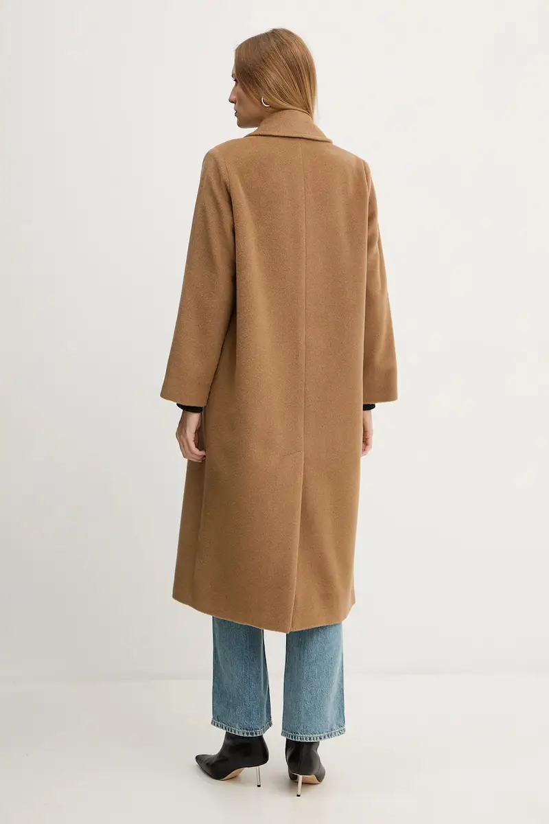 cappotto con lana ZUFOLO colore verde 2525016092600 miniatura 3