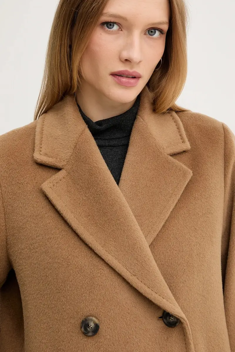 cappotto con lana ZUFOLO colore verde 2525016092600 miniatura 4