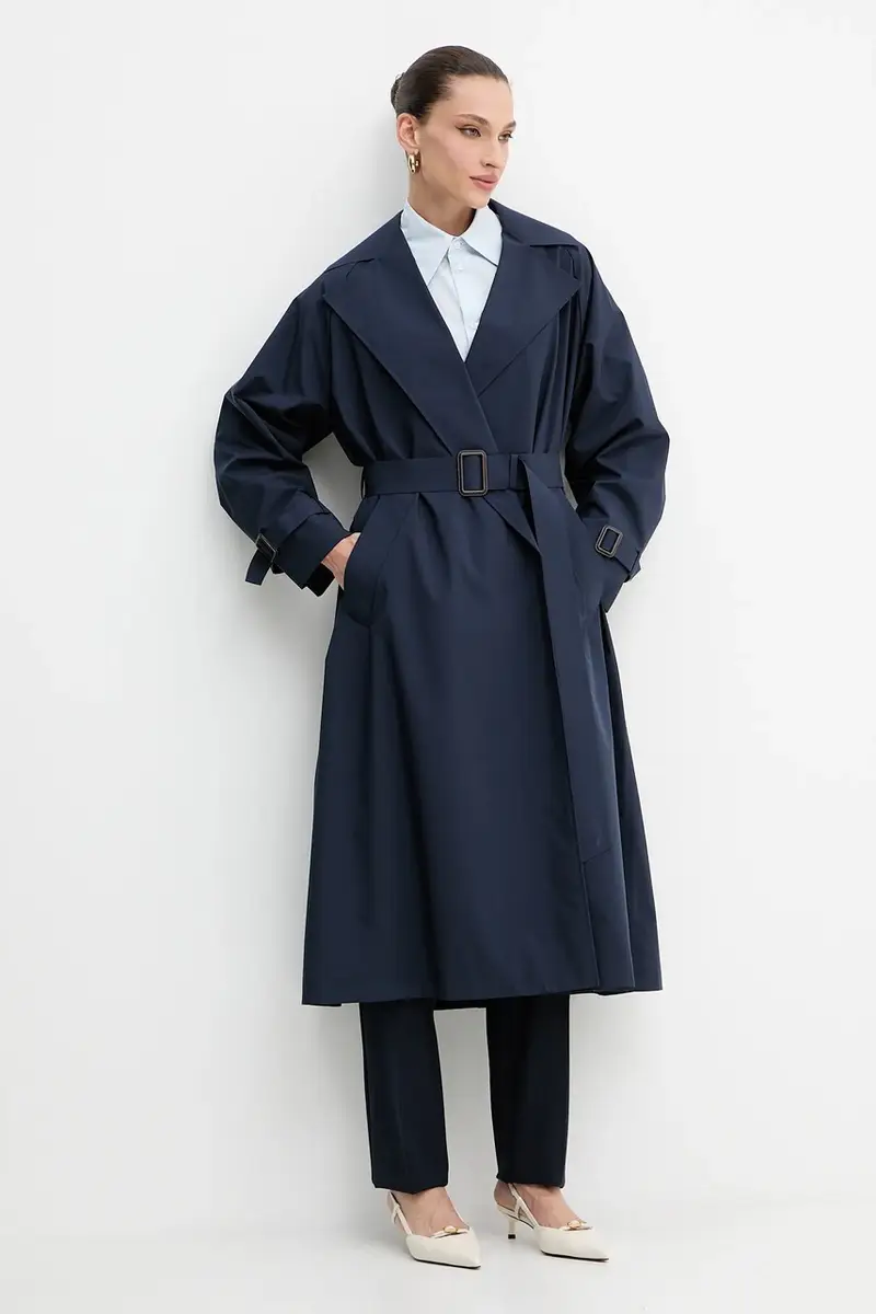 cappotto FATTO colore blu navy 2525026011600 miniatura 2