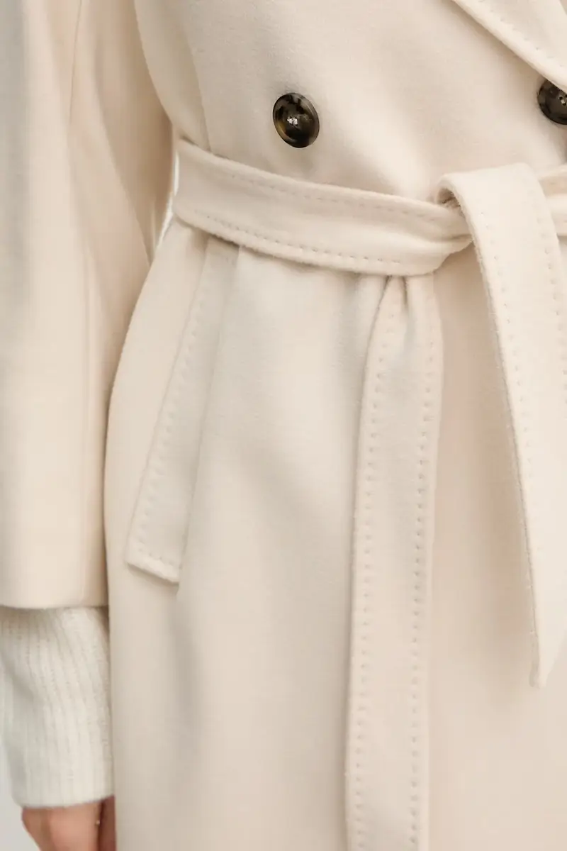 cappotto in lana RESINA colore beige 2525016102600 miniatura 5