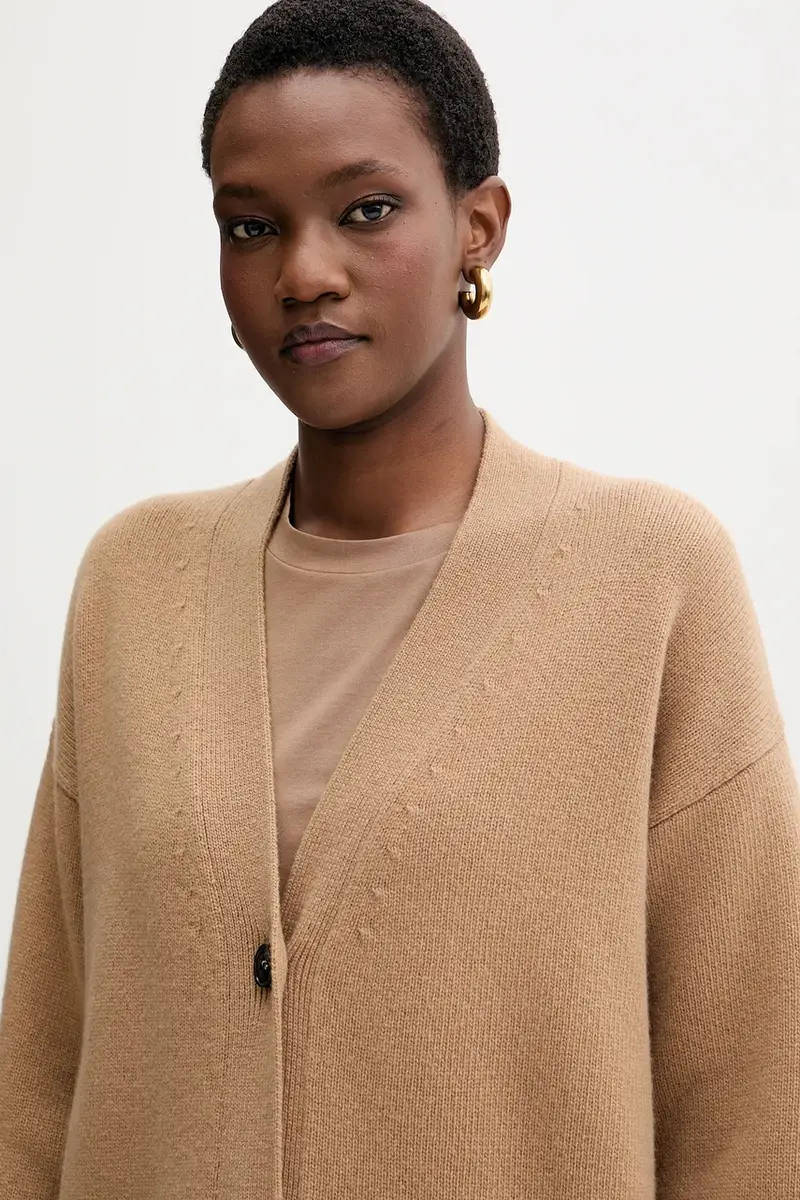 Weekend Max Mara Cardigan Donna Beige 3840184 miniatura 4