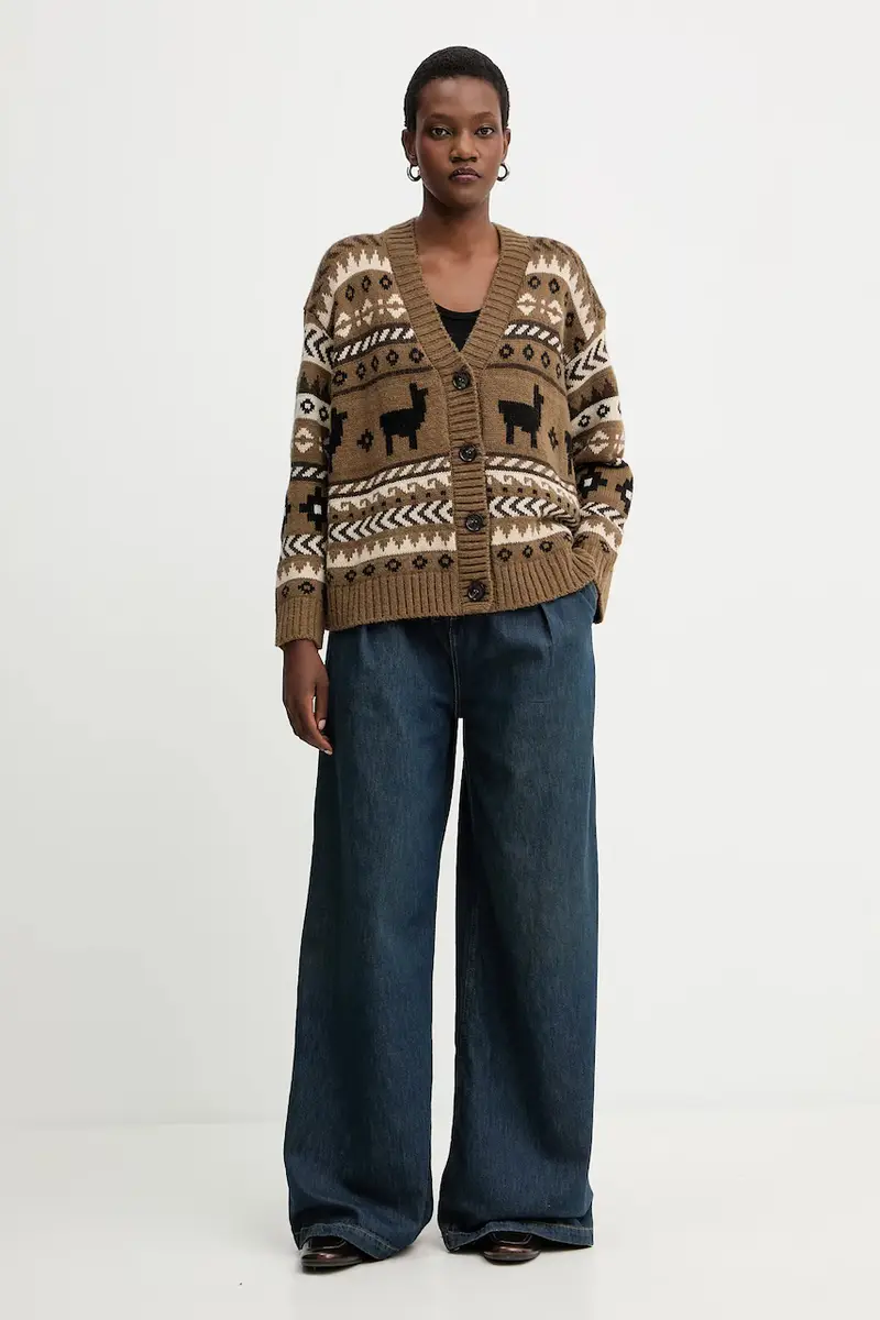 Weekend Max Mara Cardigan Verde 4151261 miniatura 2