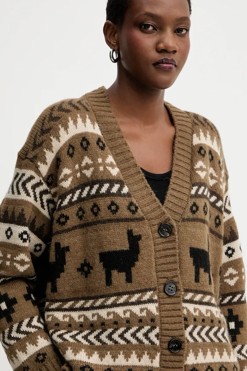 Weekend Max Mara Cardigan Verde 4151261 miniatura 4