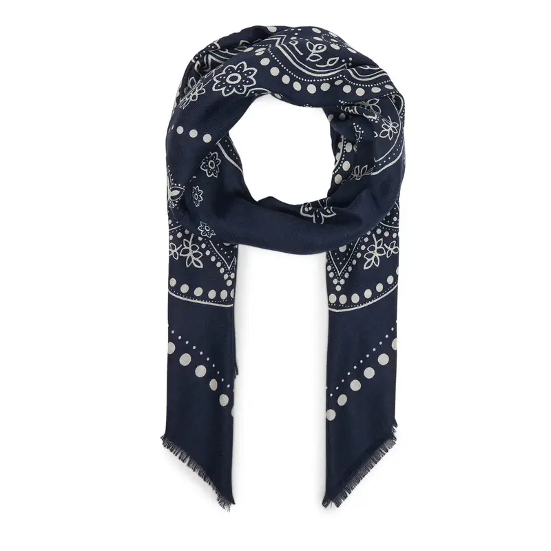 Foulard Weekend Max Mara Educata 2615541134 Blu scuro