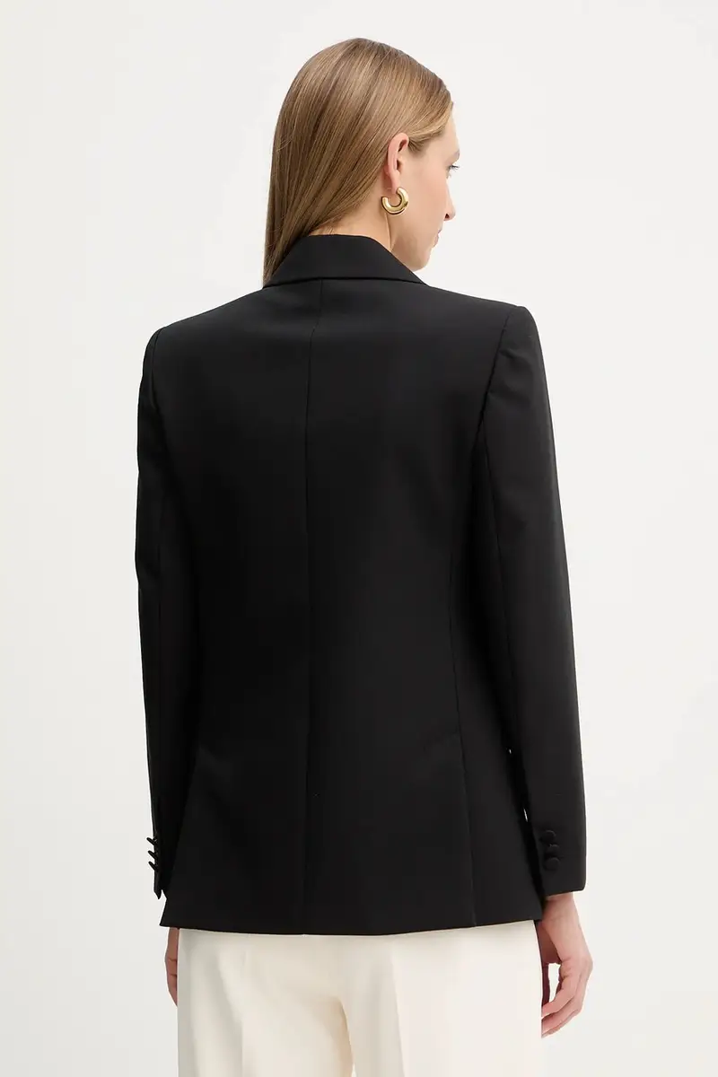 giacca in lana BRIGIDA colore nero 2525046013600 miniatura 3