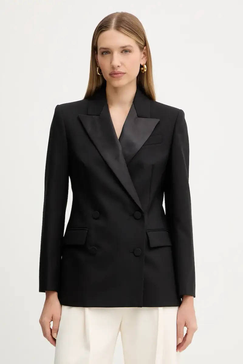 giacca in lana BRIGIDA colore nero 2525046013600