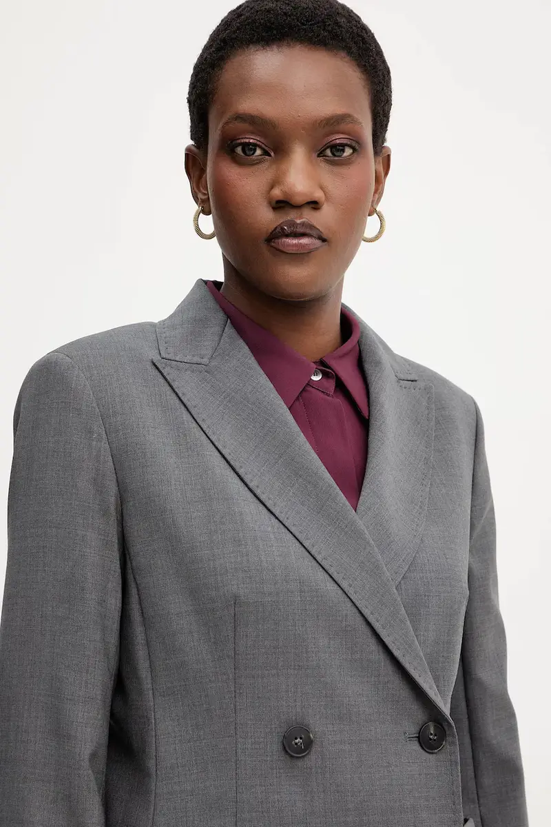 giacca in lana ORNATI colore grigio 2525046012600 miniatura 4