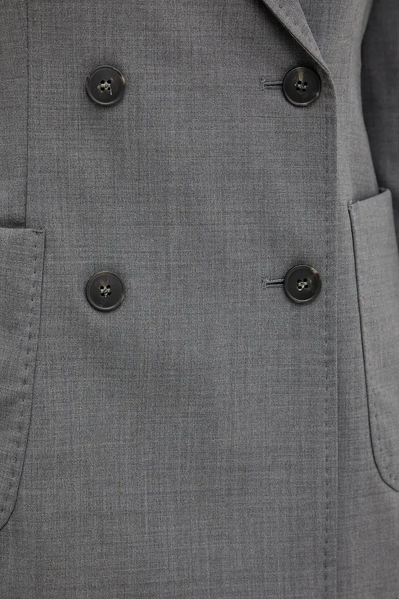 giacca in lana ORNATI colore grigio 2525046012600 miniatura 5