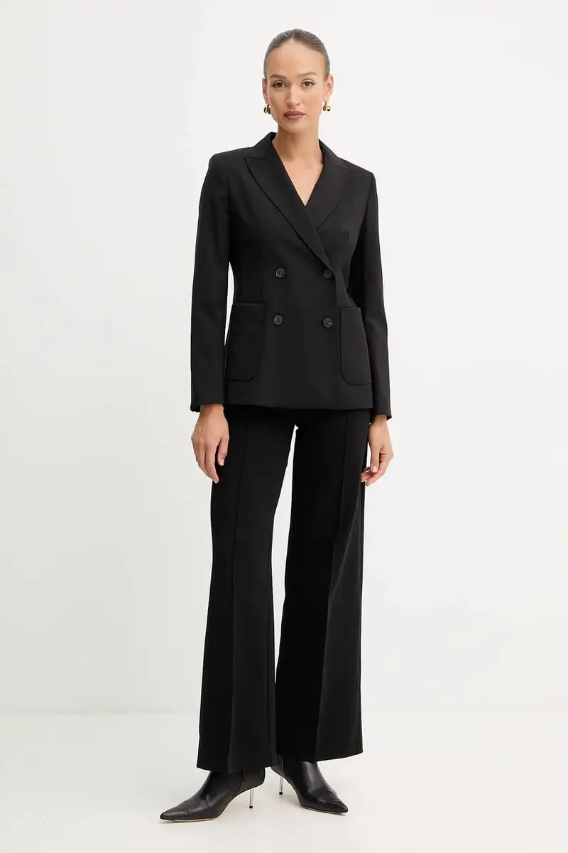 giacca in lana ORNATI colore nero 2525046012600 miniatura 2