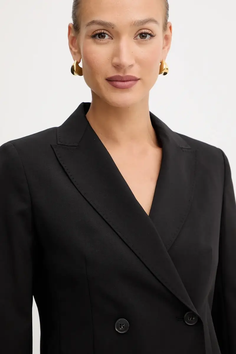 giacca in lana ORNATI colore nero 2525046012600 miniatura 4