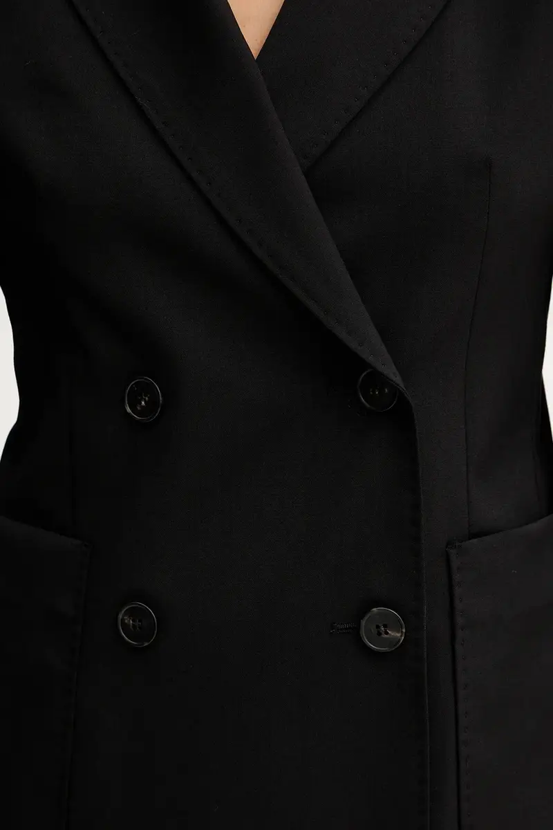 giacca in lana ORNATI colore nero 2525046012600 miniatura 5