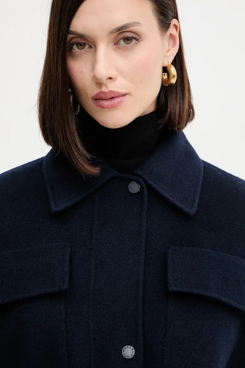 gilet con lana ELEGIA colore blu navy 2525276021600 miniatura 4