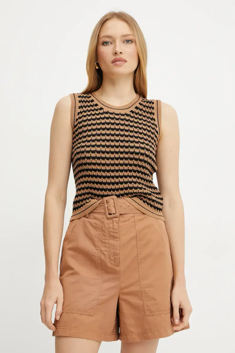 Weekend Max Mara Gilet Donna Marrone 2470149