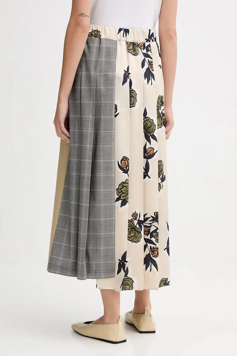 gonna con aggiunta di lana ETRA colore beige 2525106012600 miniatura 3