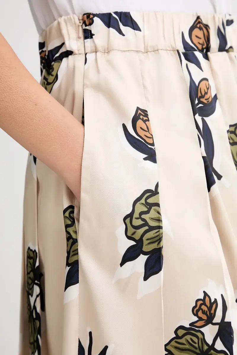 gonna con aggiunta di lana ETRA colore beige 2525106012600 miniatura 5