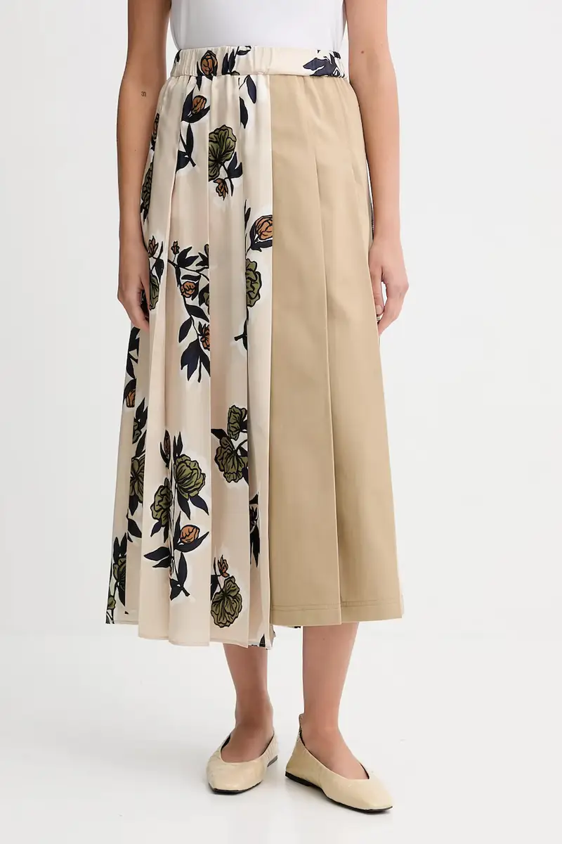 gonna con aggiunta di lana ETRA colore beige 2525106012600