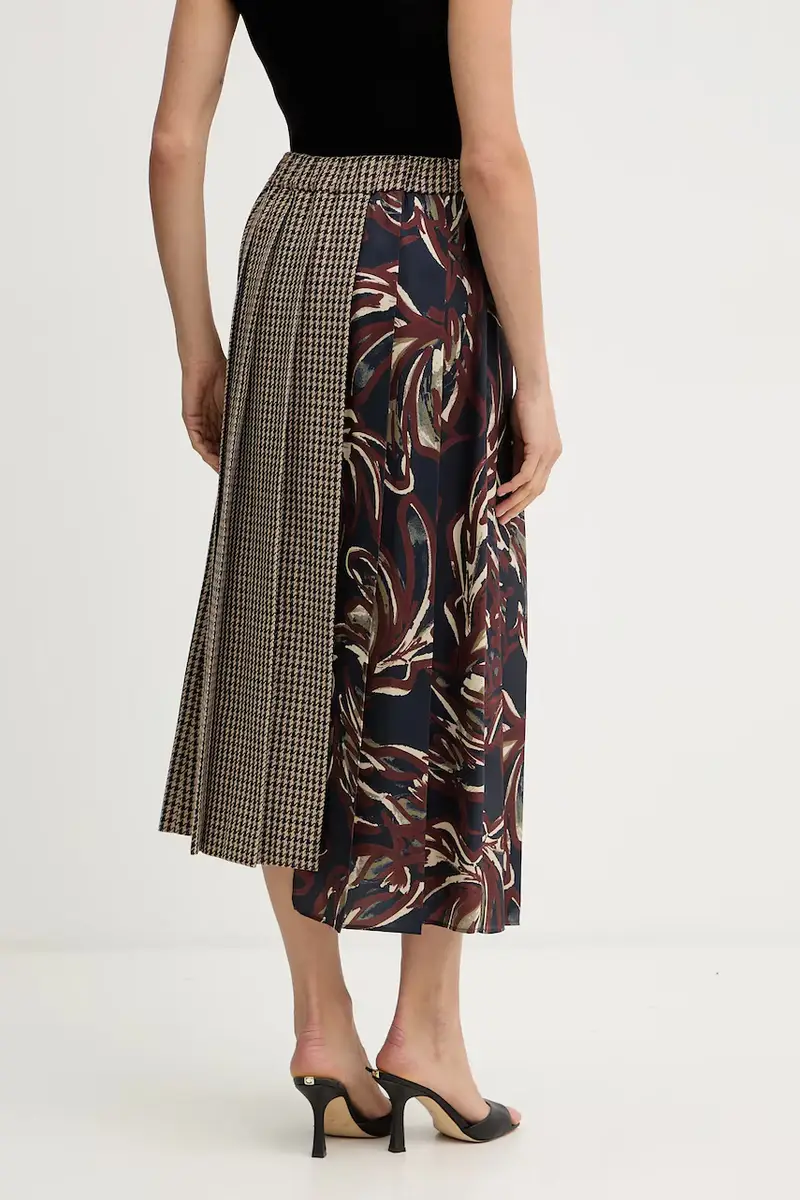 gonna con lana FANALE colore blu navy 2525106092600 miniatura 3