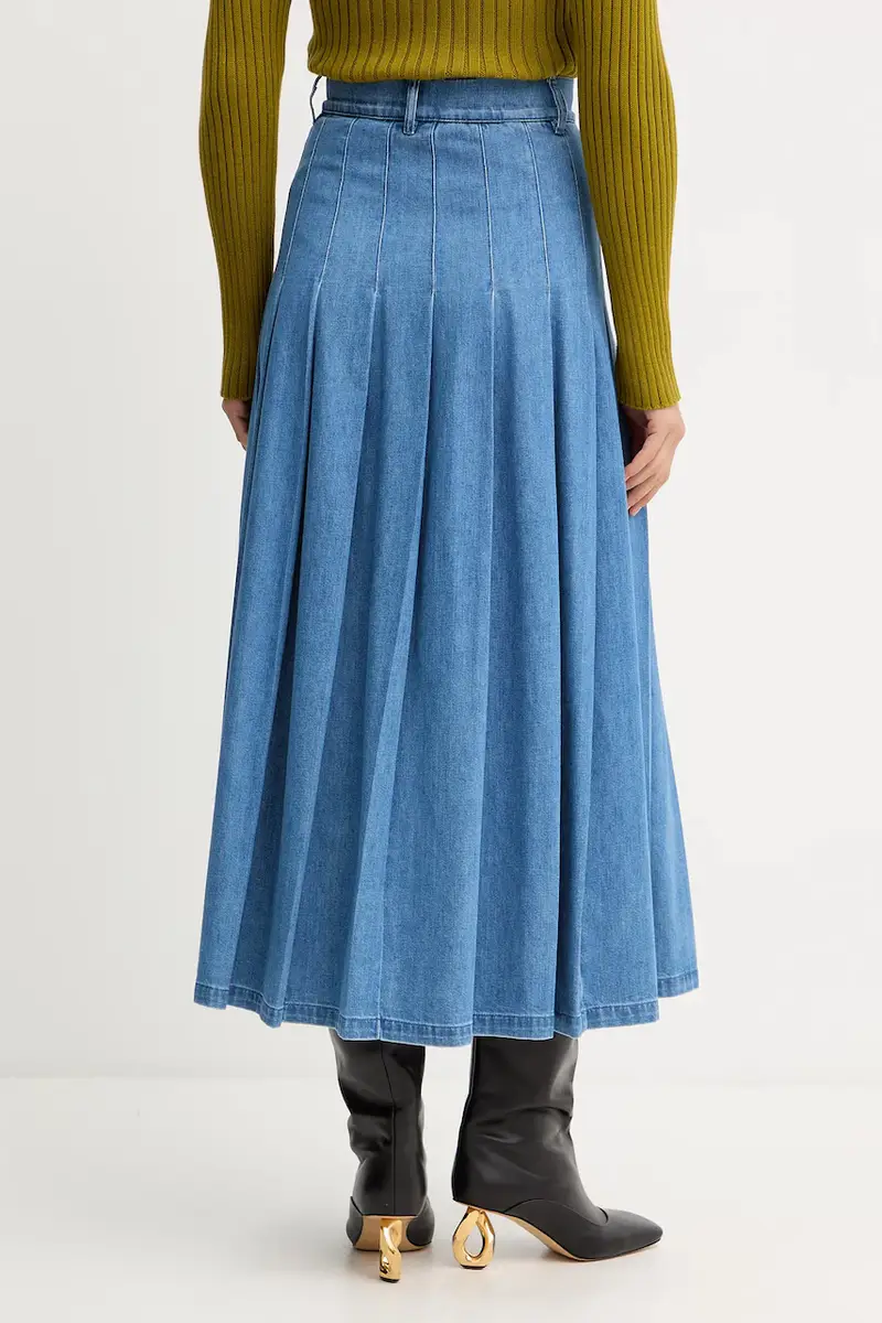 gonna di jeans OPUNZIA colore blu 2525106016600 miniatura 3