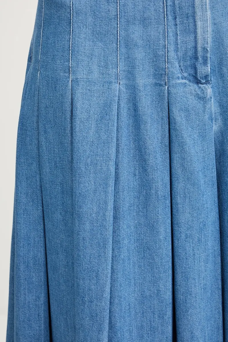 gonna di jeans OPUNZIA colore blu 2525106016600 miniatura 4