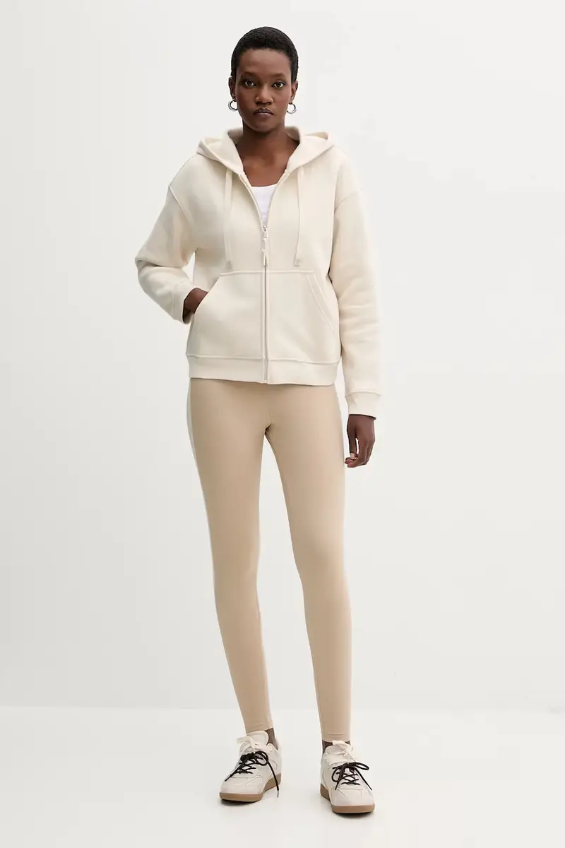 Weekend Max Mara Leggings Donna Beige 3840070 miniatura 2