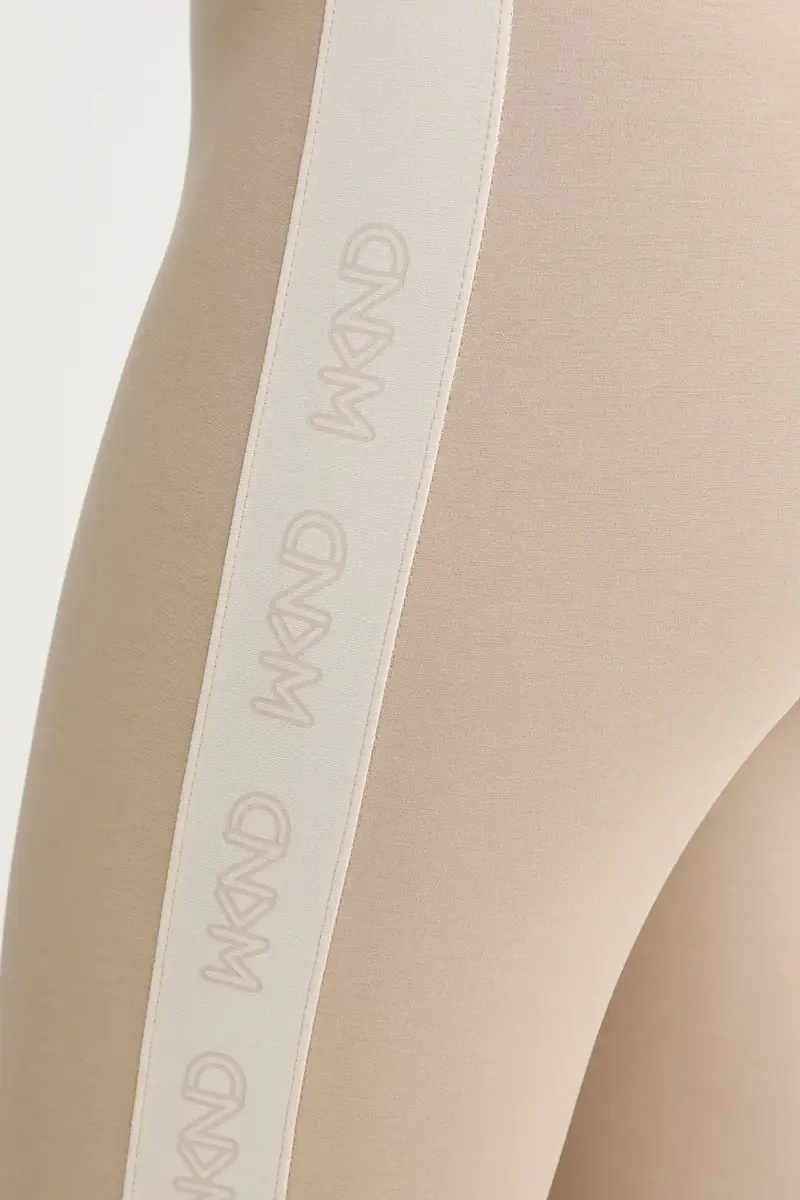 Weekend Max Mara Leggings Donna Beige 3840070 miniatura 4