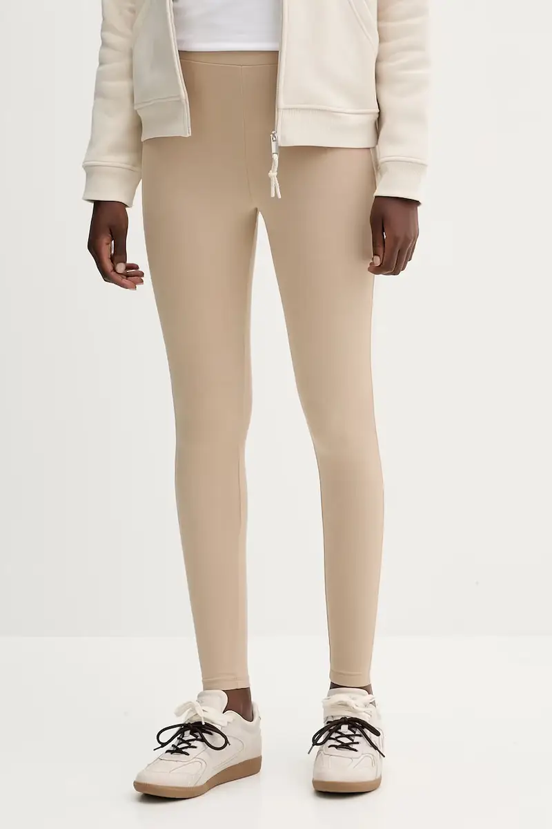 Weekend Max Mara Leggings Donna Beige 3840070