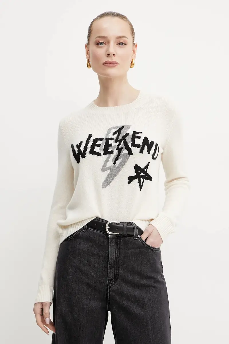 maglione in cachemirie donna colore beige 2515361011600