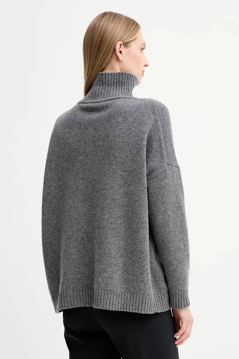 maglione in lana BORGIA donna colore grigio 2525366112600 miniatura 3