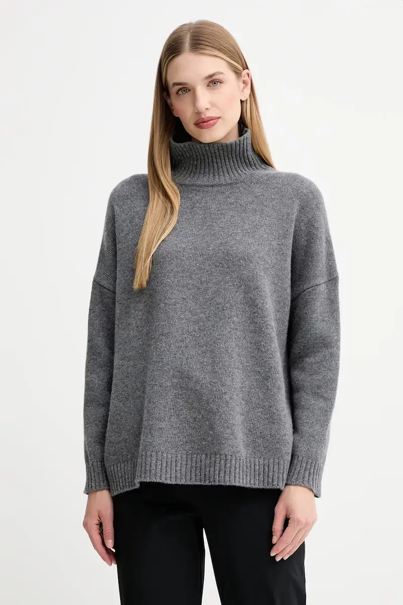 maglione in lana BORGIA donna colore grigio 2525366112600