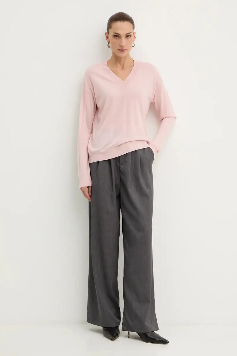 maglione in lana FIOCCHI donna colore rosa 2525366042600 miniatura 2