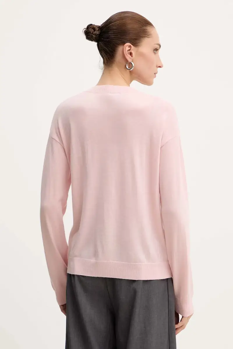 maglione in lana FIOCCHI donna colore rosa 2525366042600 miniatura 3