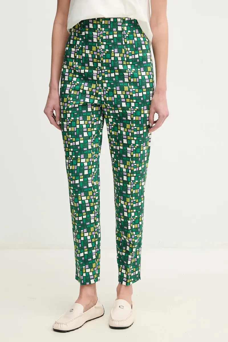 pantaloni donna colore verde 2515131016600