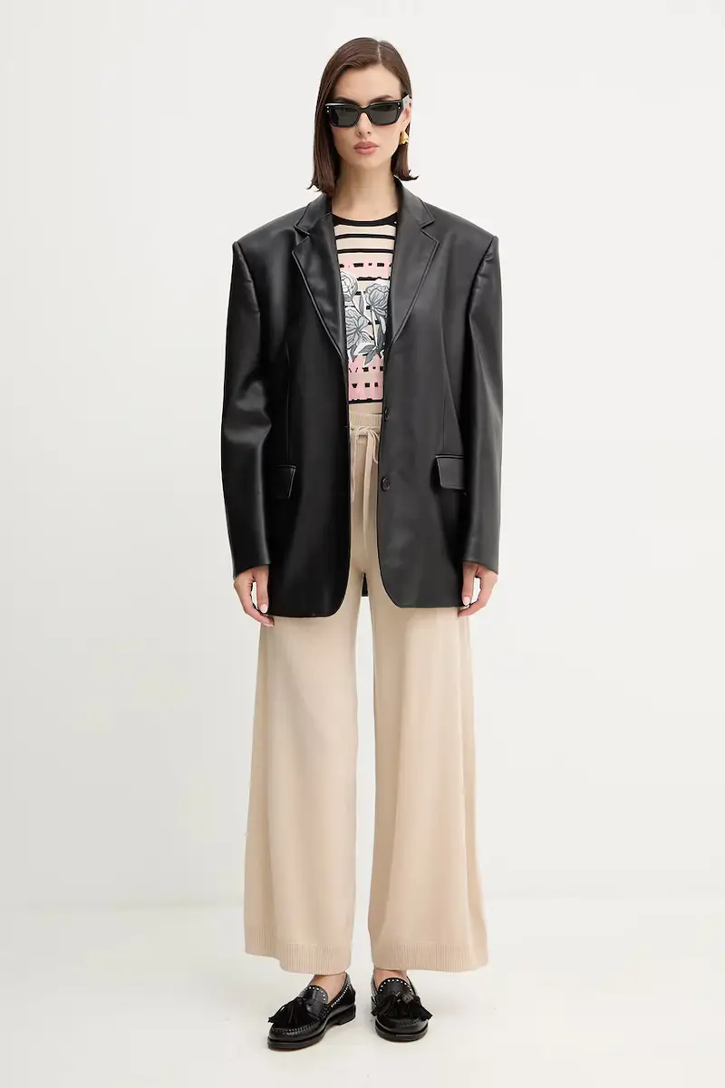 pantaloni in lana JOSEF colore beige 2525336012600 miniatura 2