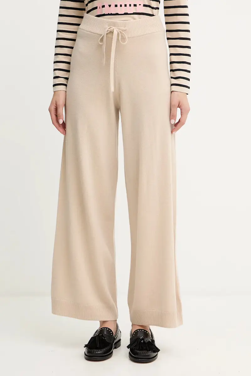 pantaloni in lana JOSEF colore beige 2525336012600