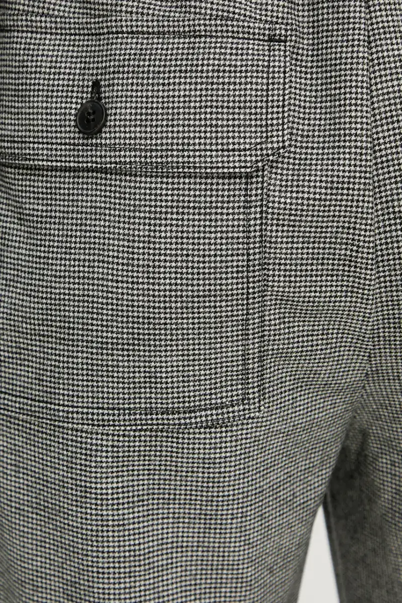 pantaloni in misto lana HATELEY donna colore nero 2525136022600 miniatura 4