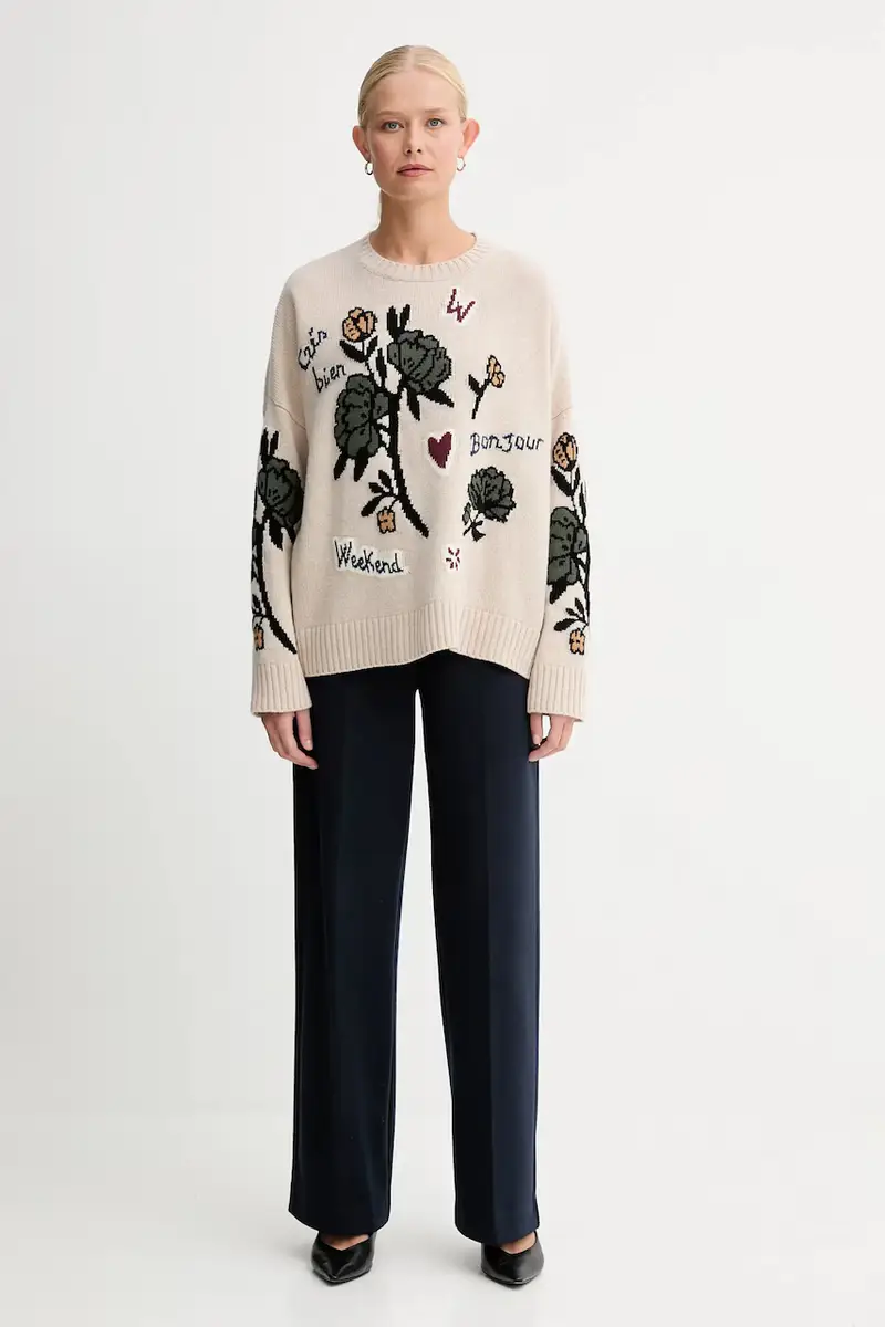 pantaloni ZELOTA donna colore blu navy 2525786012600 miniatura 2