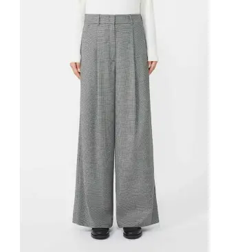 per donna 2525136162600 Pantaloni Globale neri (40), Nero, Casual, Cotone, Lana