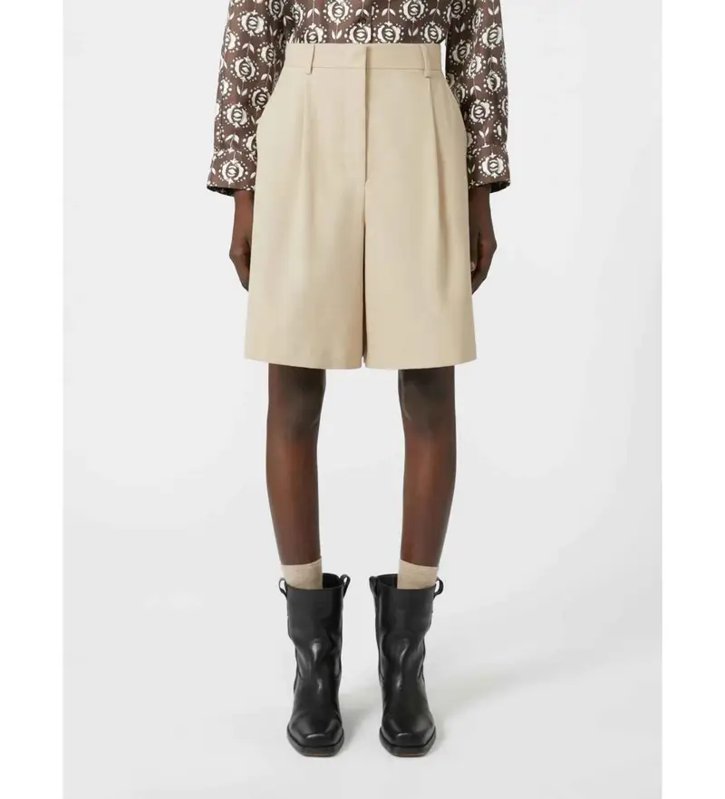 Weekend Max Mara Bermuda Donna Beige 4035602