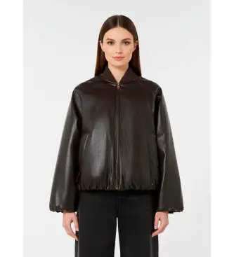 per donna 2525486042600 Giacca marrone potente (42), Casual, Viscosa