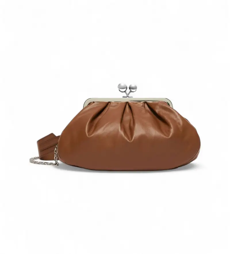 per donna 2525516194600 Borsa cubica marrone (OSFA), Casual, Pelle