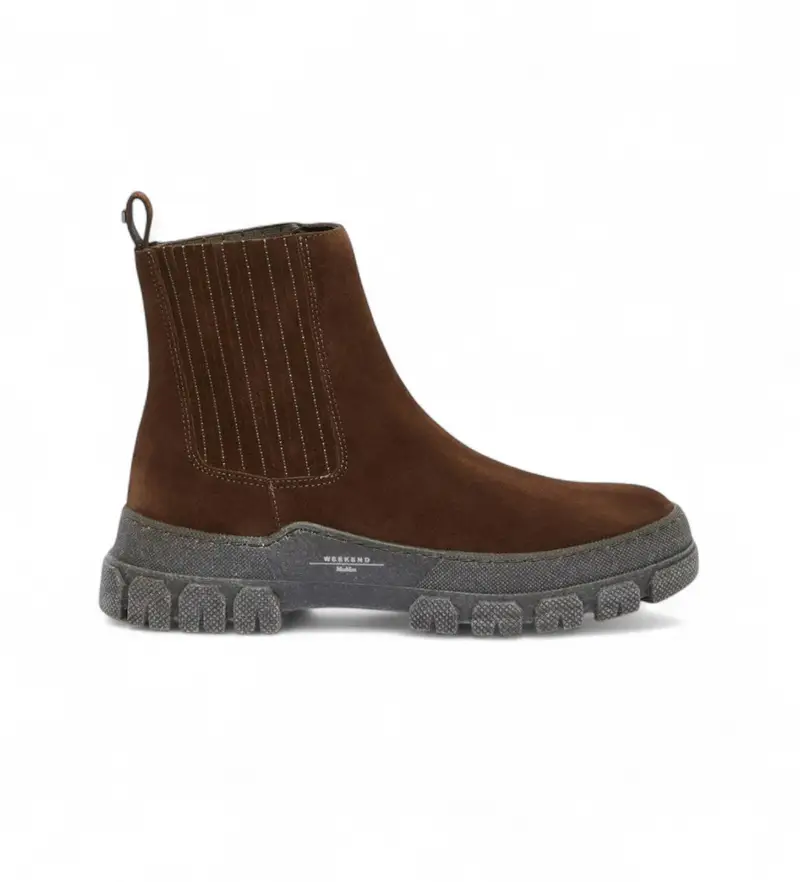 per donna 2525796035600 Stivaletti alla caviglia in pelle marrone Genepi (37), 1 a 3 cm, Casual, Senza maniche / cinghie